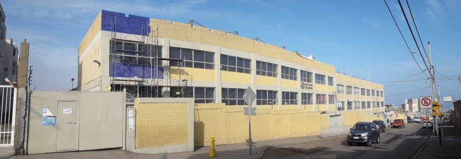 Pintado fachada Liceo