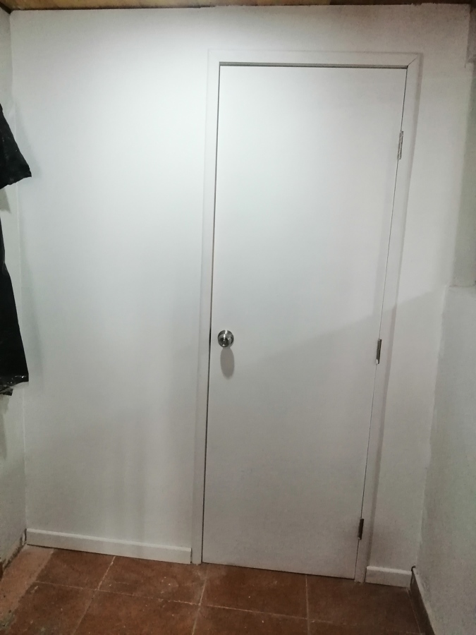 pintura,volcanitas,pintura e instalacion puerta