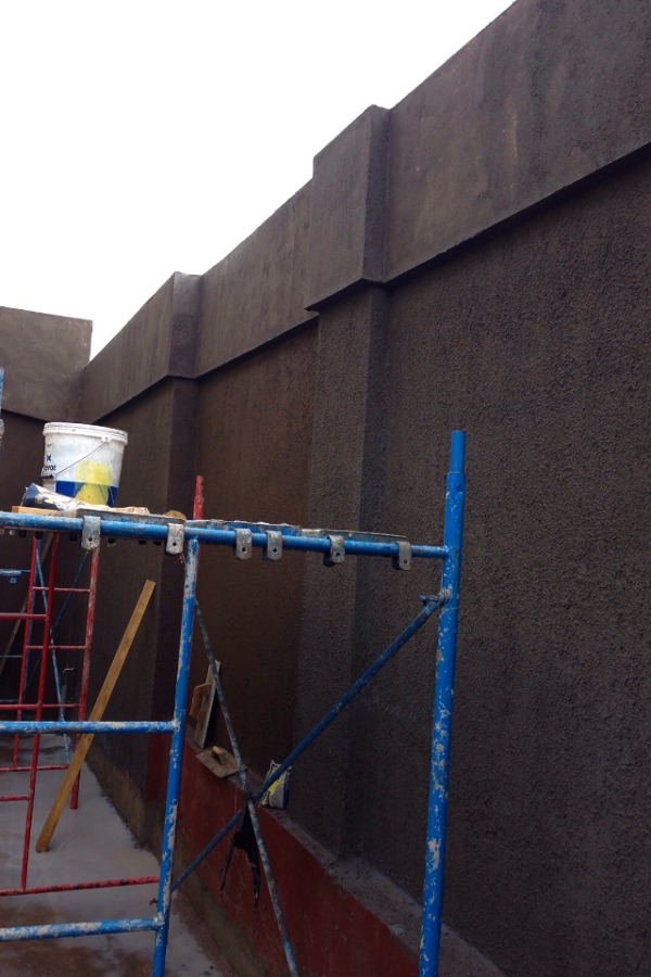 pintura y textura muros exteriores