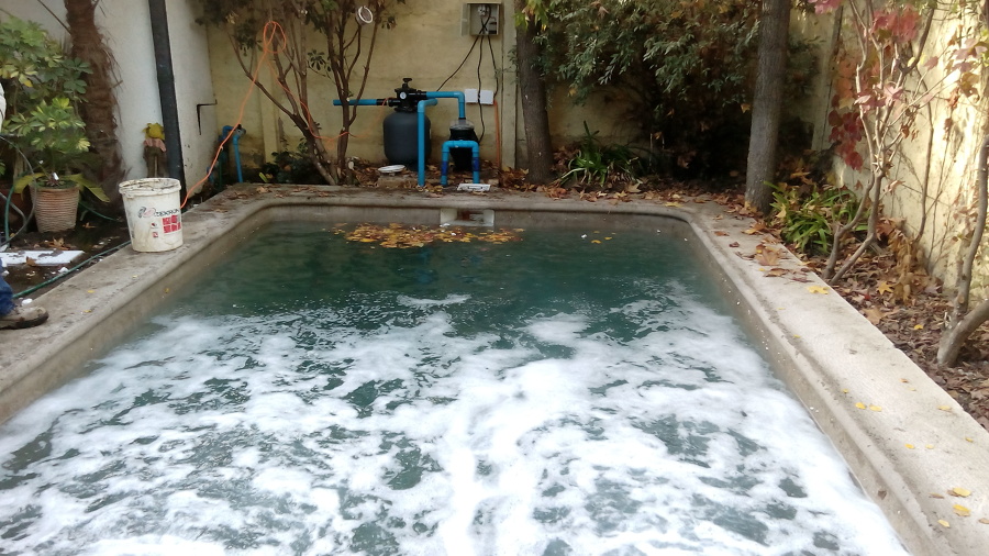 PISCINA  FUNCIONANDO