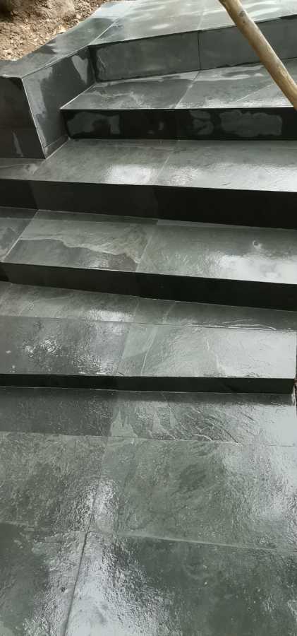 Pisos con piedra pizarra