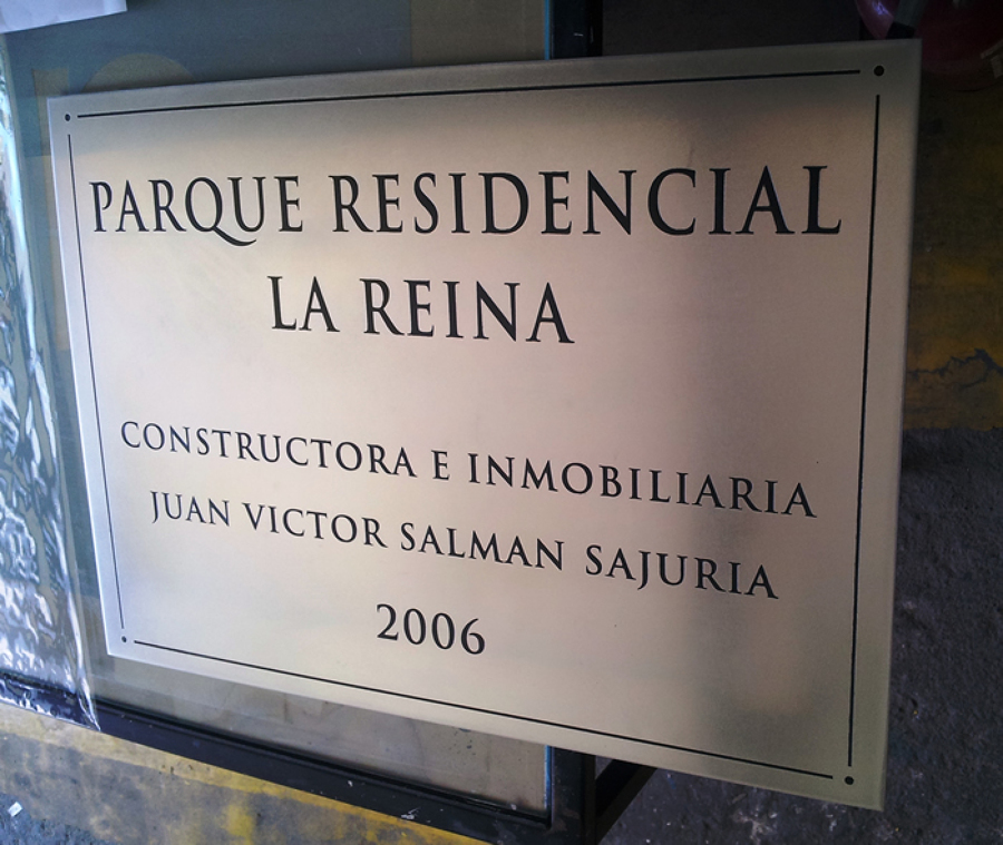 Placa de acero inoxidable fotograbada bajo relieve