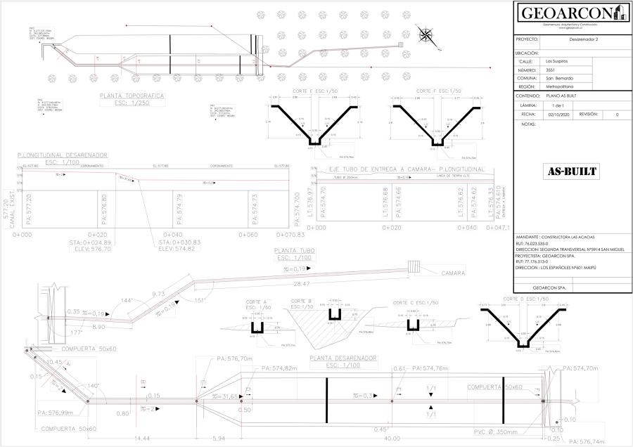 plano as built