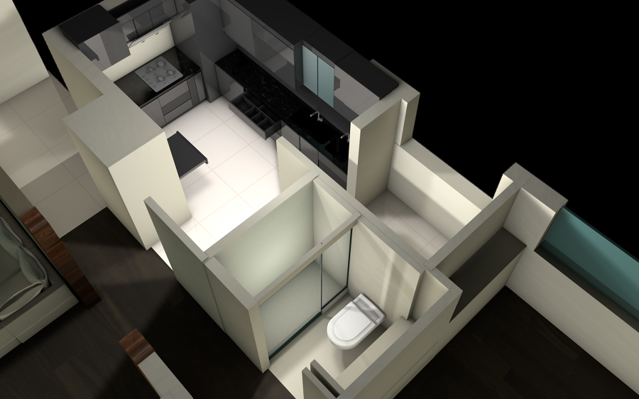  PLANO VISTA PLANTA 3D