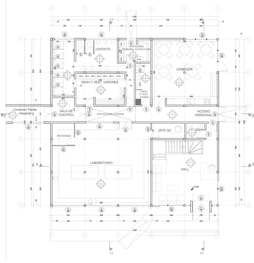 PLANTA ARQUITECTURA 1° NIVEL