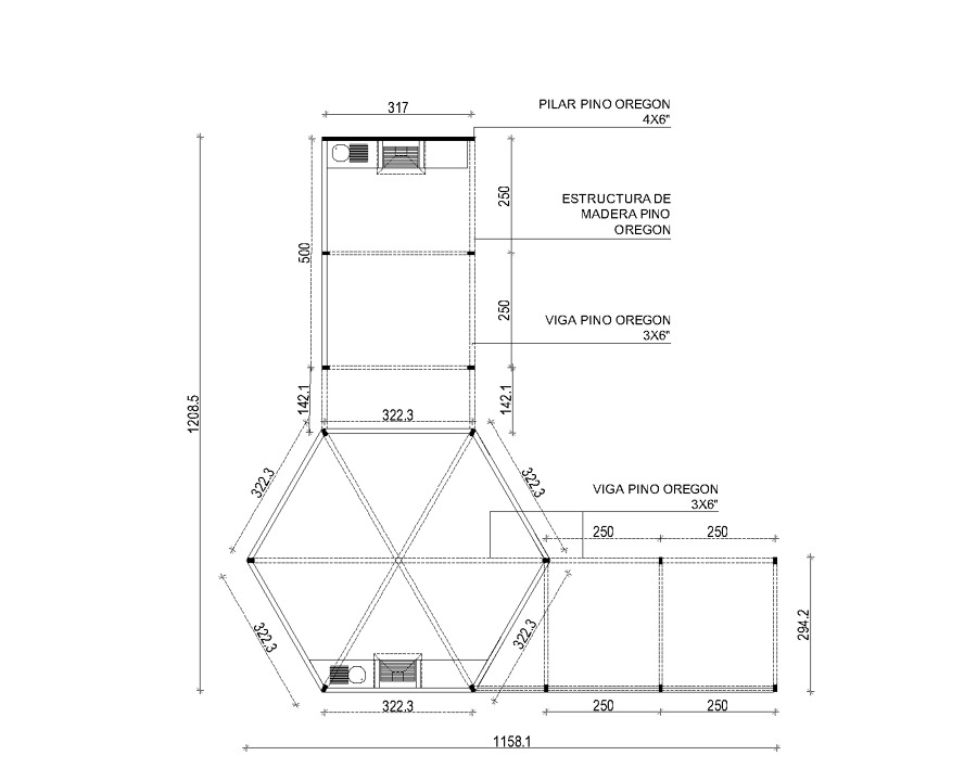 Planta estructura
