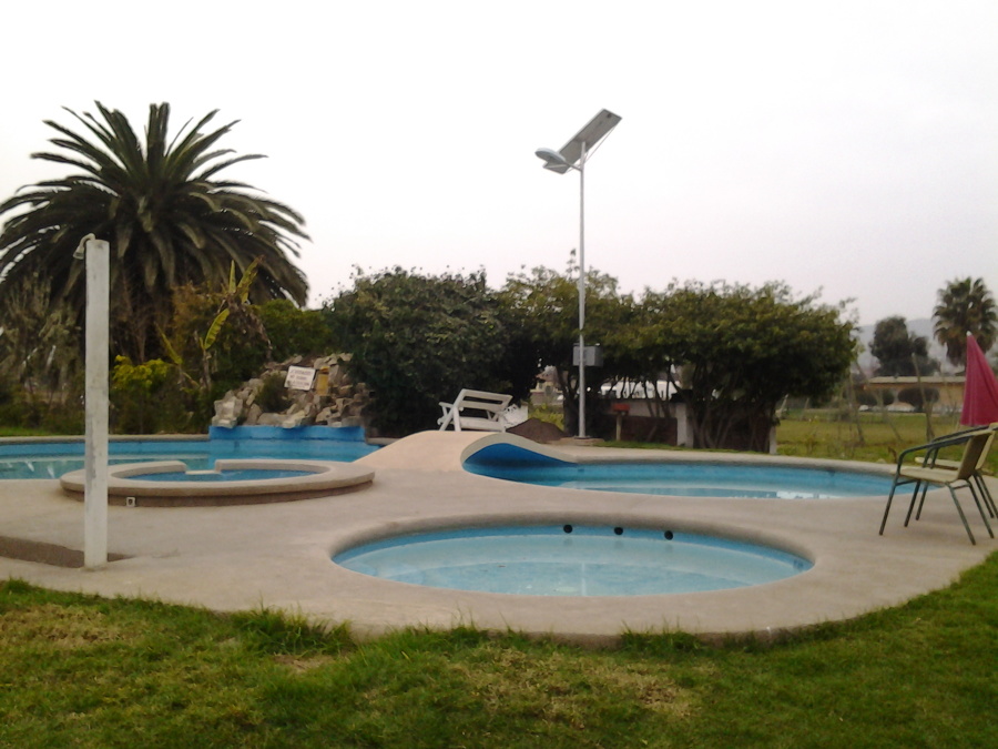 Postes solares para parcelas