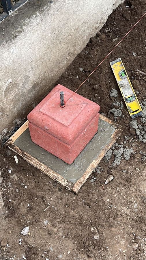 Preparación para instalar pilares
