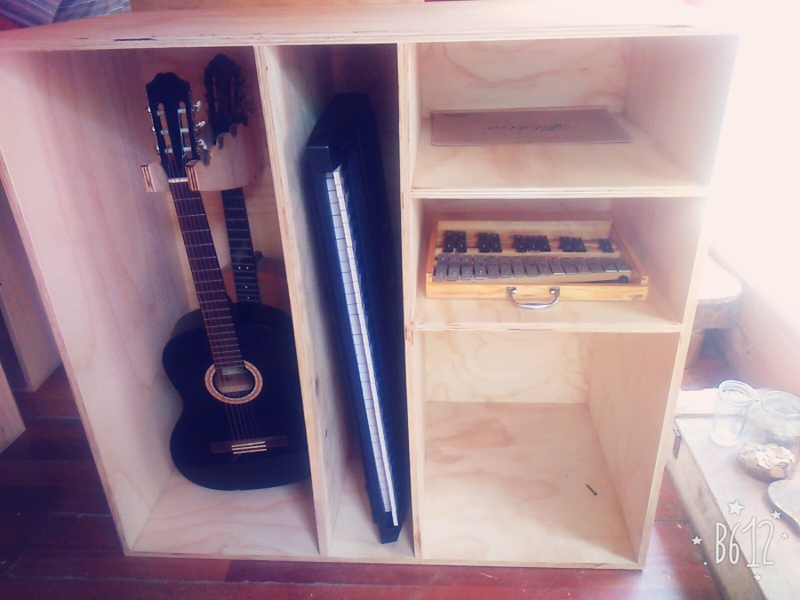 Primera etapa mueble de música