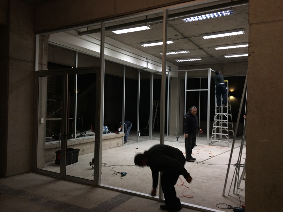 Proceso de instalación tabiques