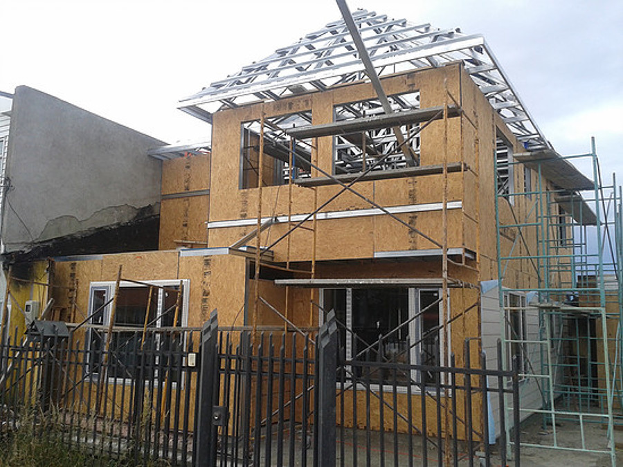 proceso de levante de estructuras