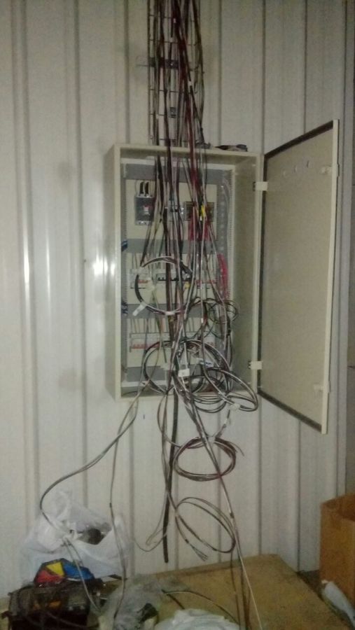 Proceso de tendido y conexionado.