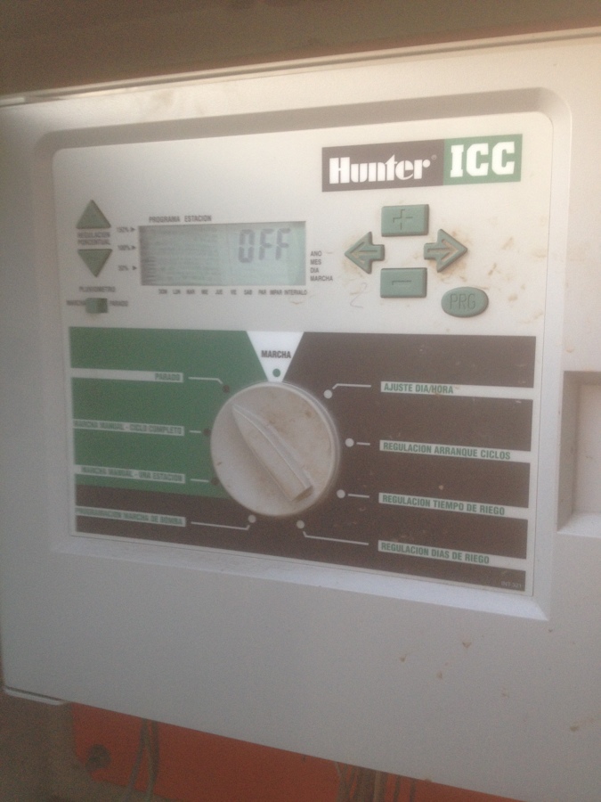 Programador de regadío Hunter