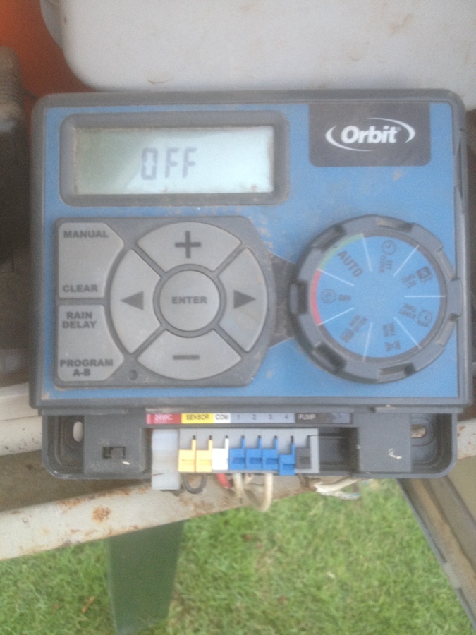 Programador de regadio Orbit