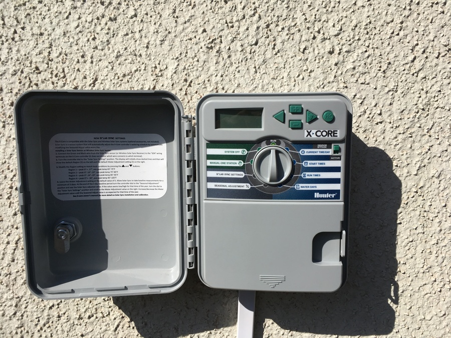 Programador riego automático