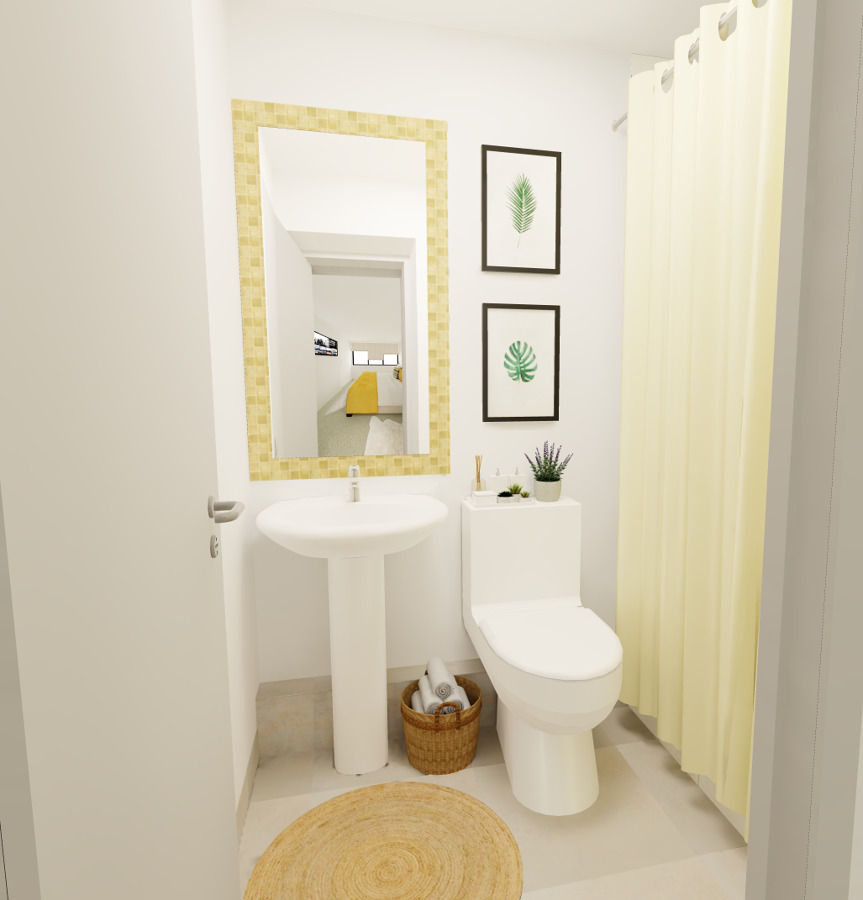 Propuesta deco - baño en suite dormitorio principal