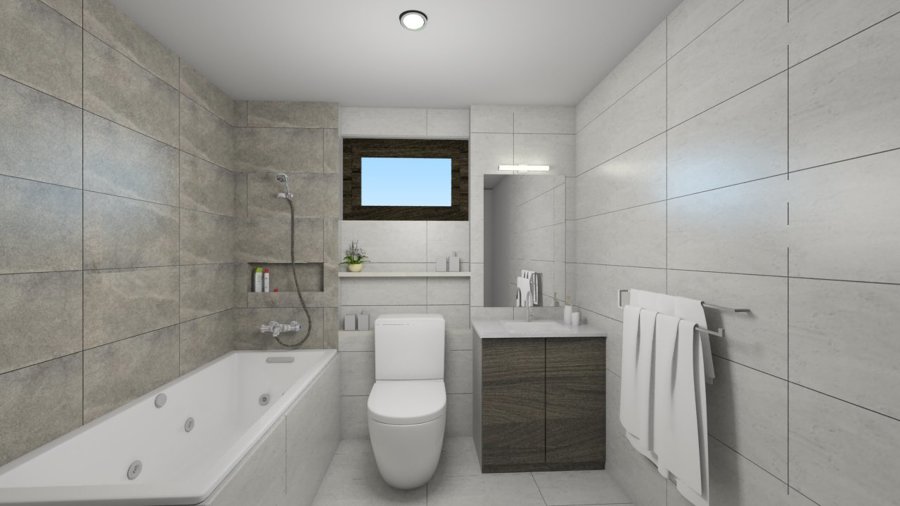 Propuesta diseño baño común