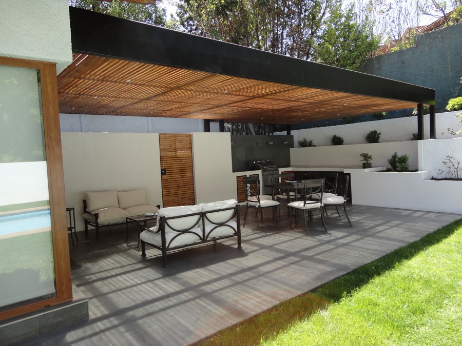 quincho y terraza termiandos