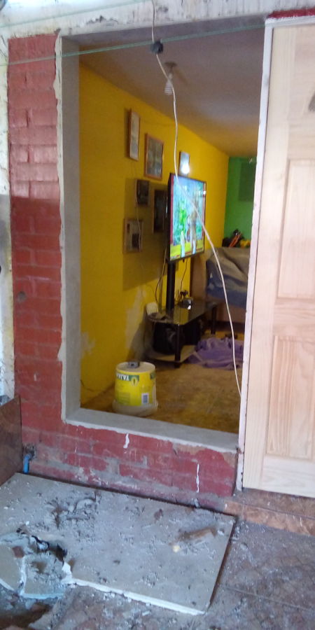 realizacion de rajos y dinteles