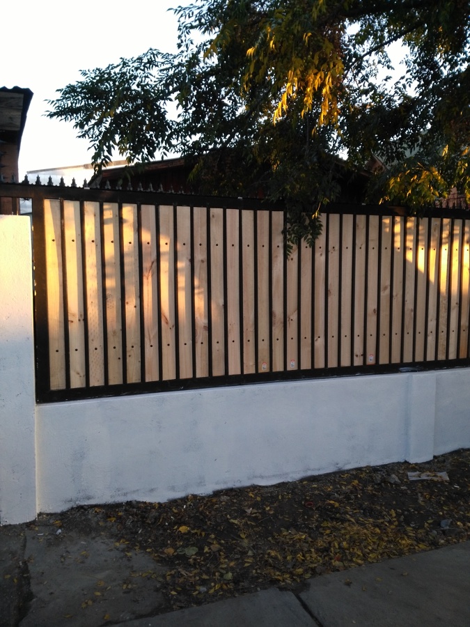 reja y portón