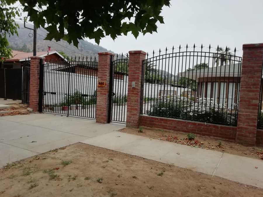 Reja y porton particular, Limache