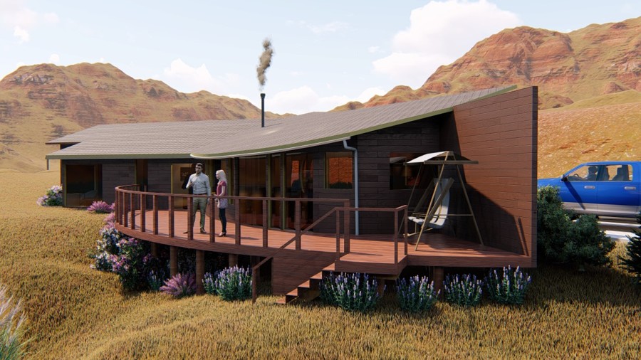 Render de propuesta arquitectonica