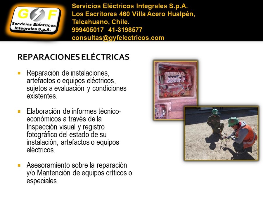 Reparación eléctrica