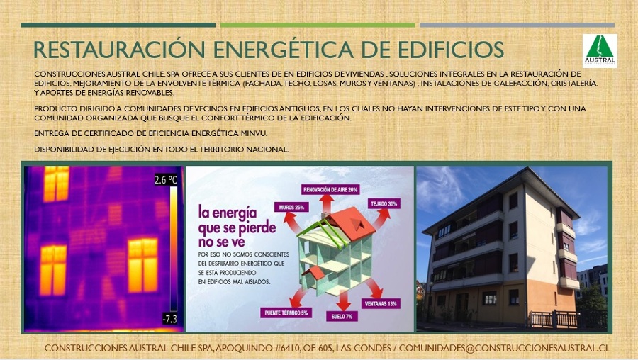 RESTAURACIÓN ENERGÉTICA DE EDIFICIOS