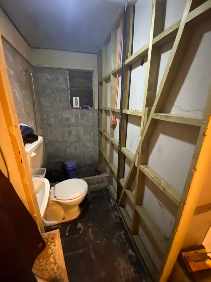 retiro de material anterior