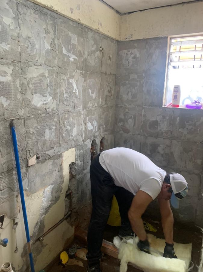 retiro de material anterior