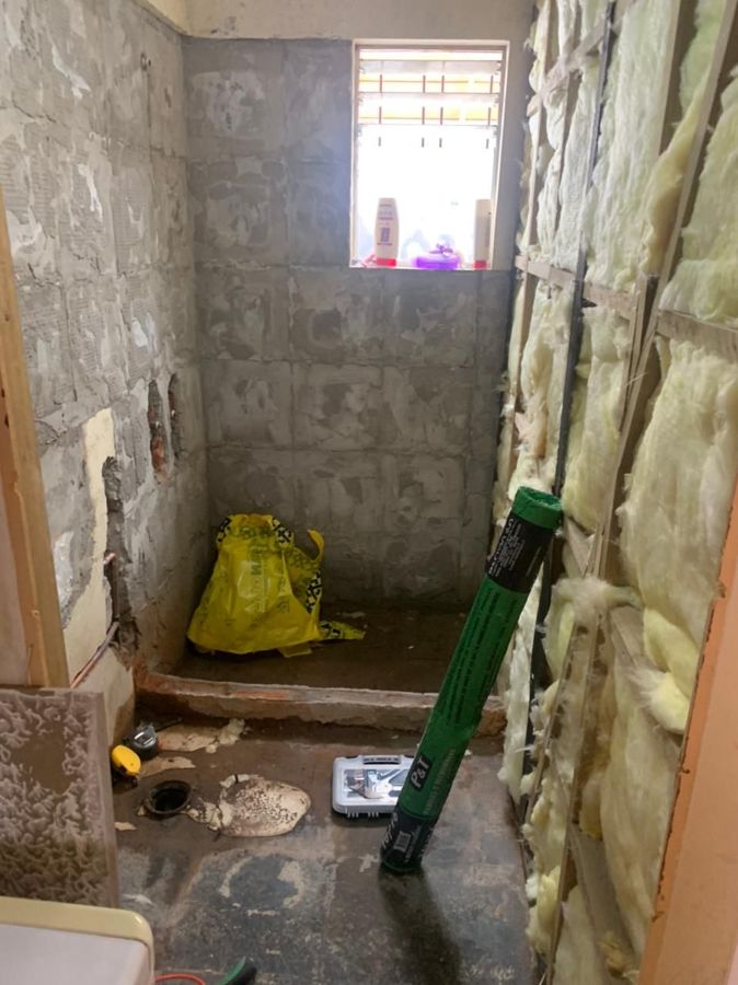 retiro de material anterior