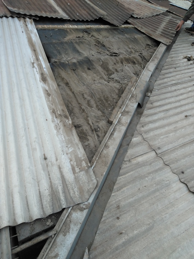 retiro planchas y limahoyas