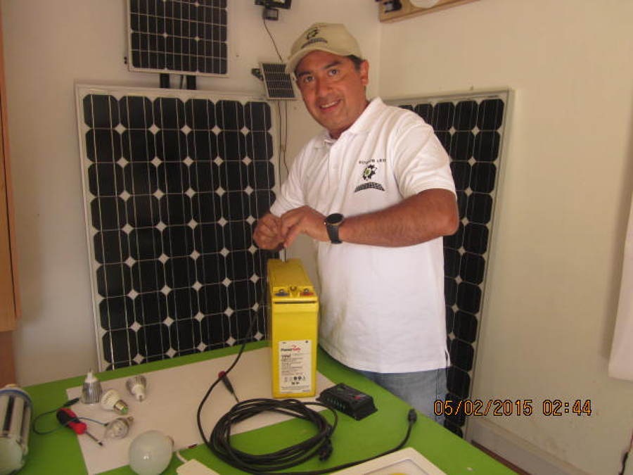 Revision de regulador de carga