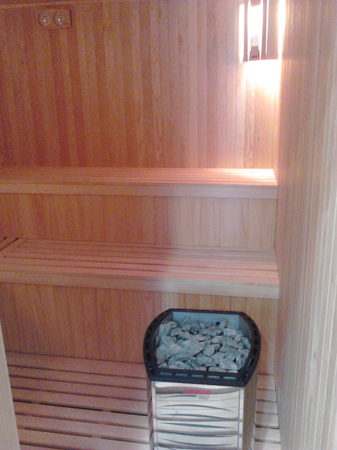 Sauna Comercial con equipo Profesional