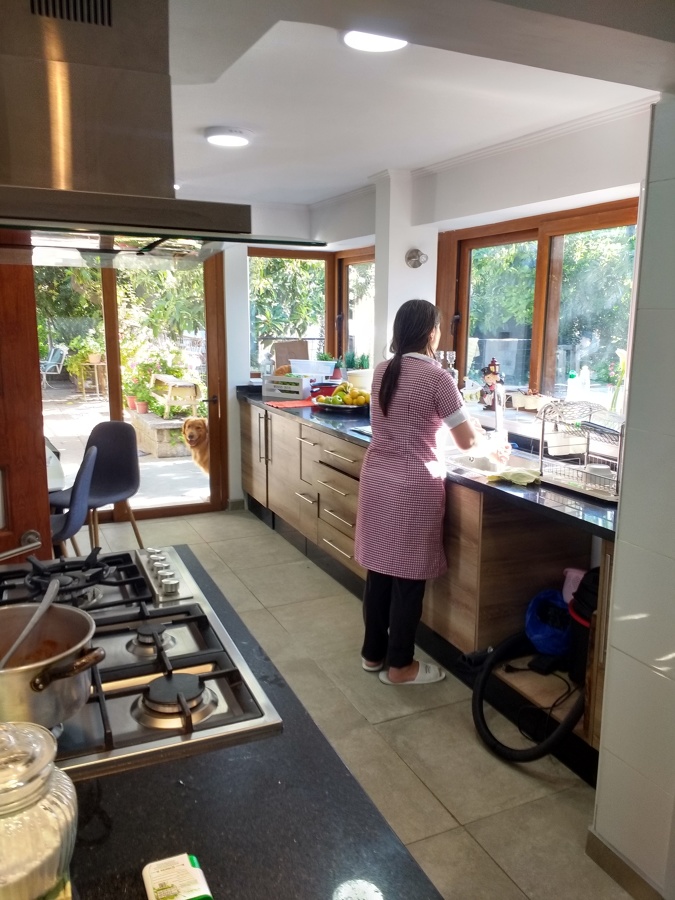 SECTOR AMPLIACION COCINA CON MESON PRINCIPAL