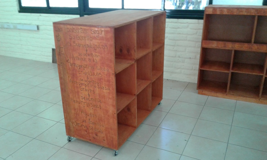 Segunda etapa mueble literario