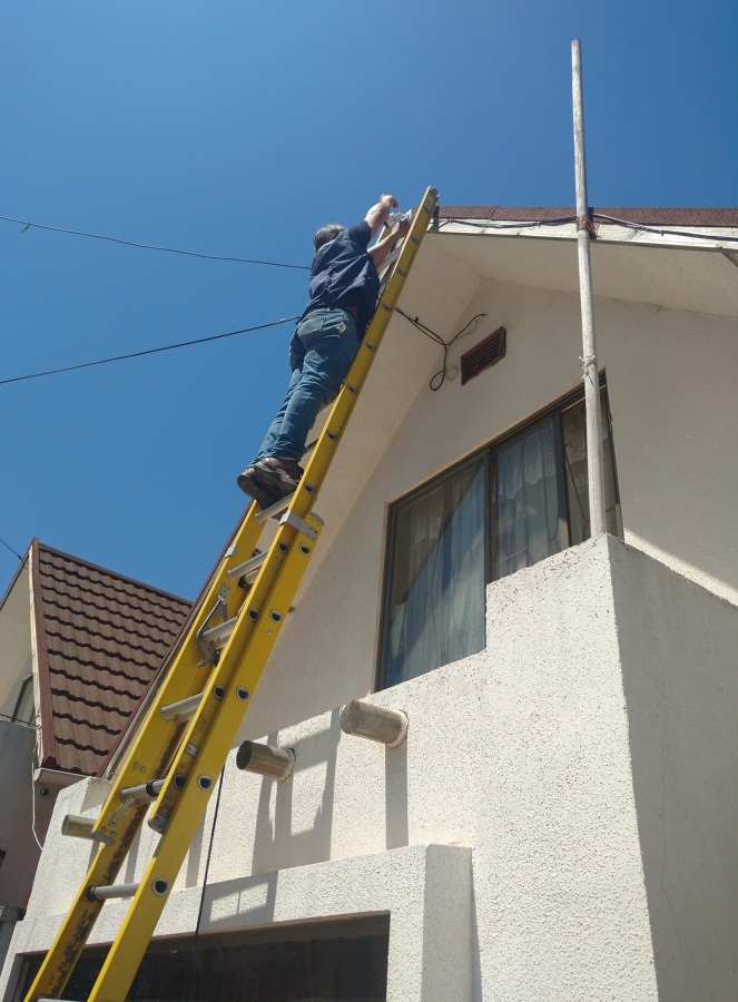 Técnicos trabajando
