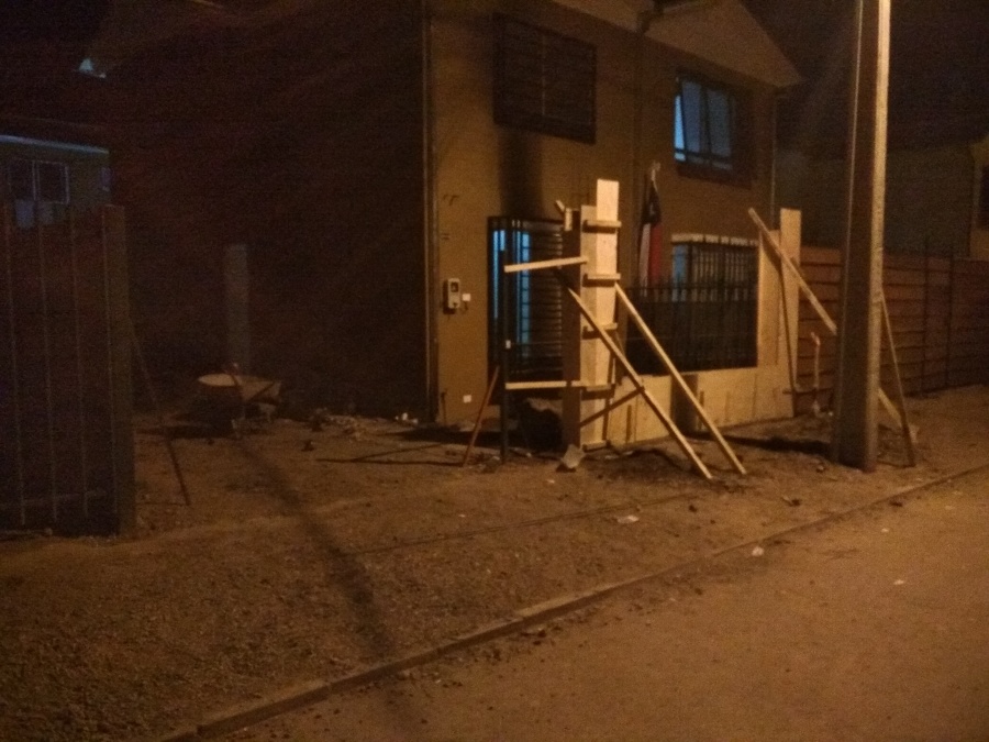 Terminando moldaje
