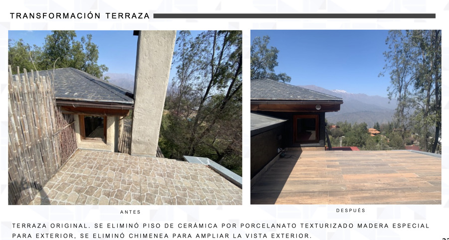 Terraza Dormitorio