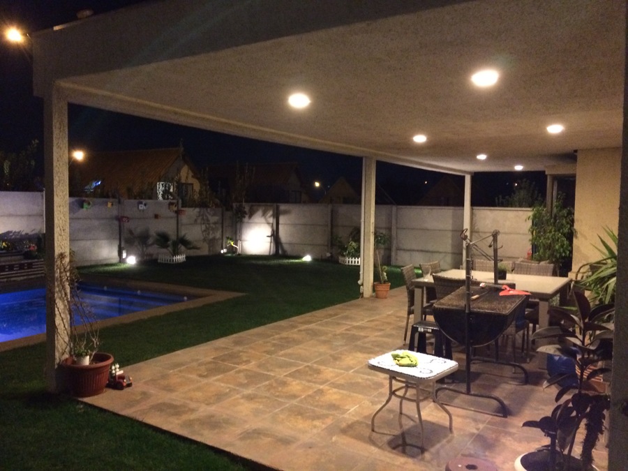 Terraza en 11 x 4 en Chicureo Casa 54