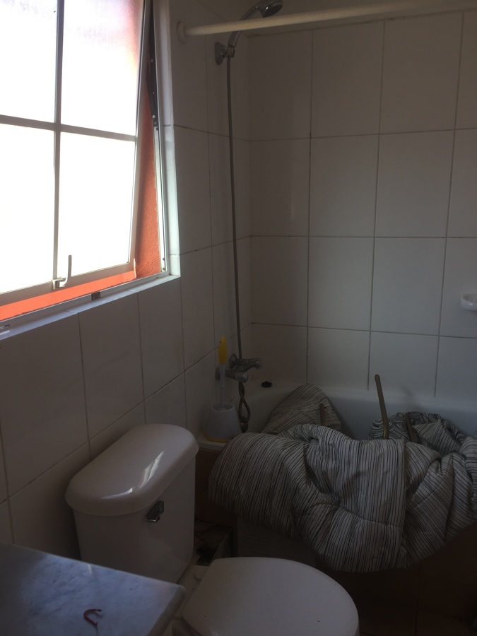 Tina ducha antes de ser modificada