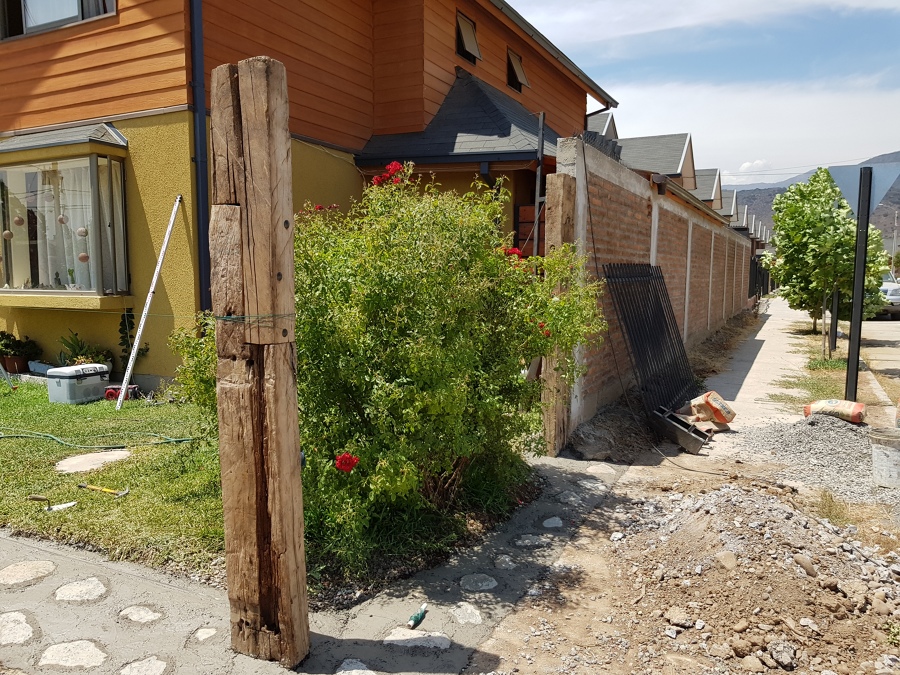 Trabajando en la obra