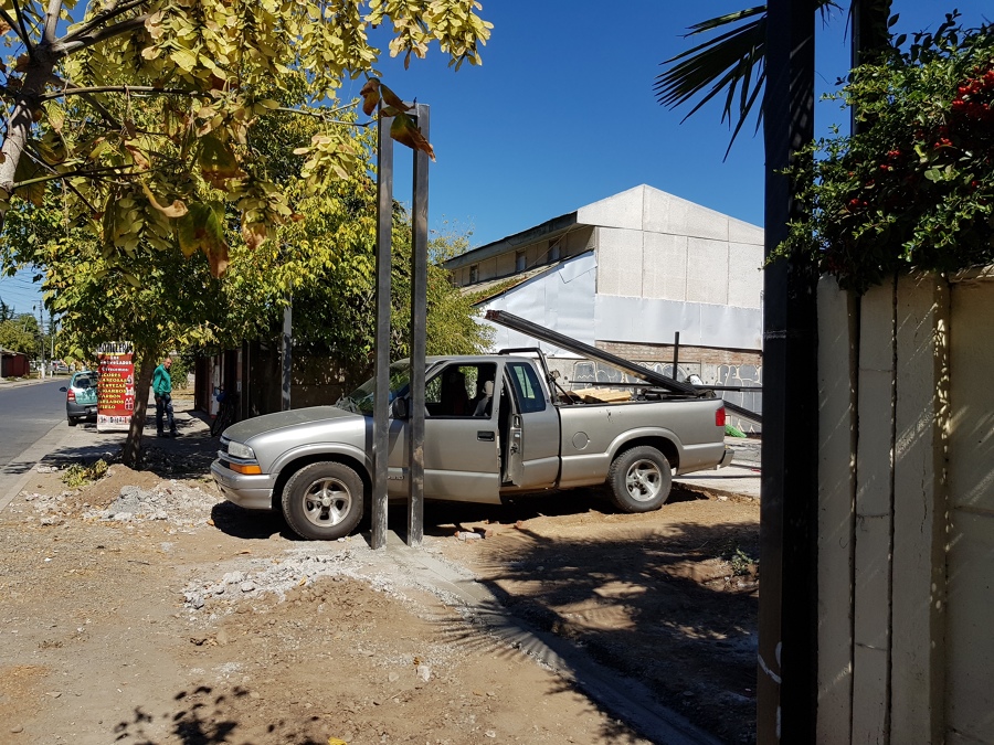 Trabajando en la obra