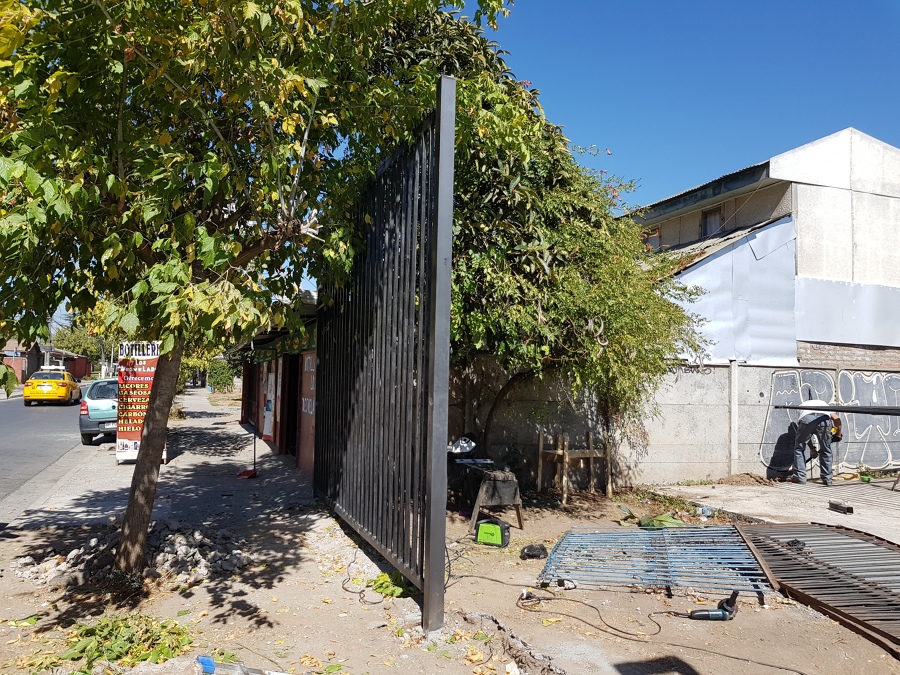 Trabajando en la obra