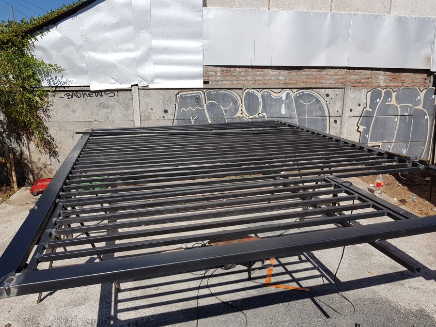 Trabajando en la obra