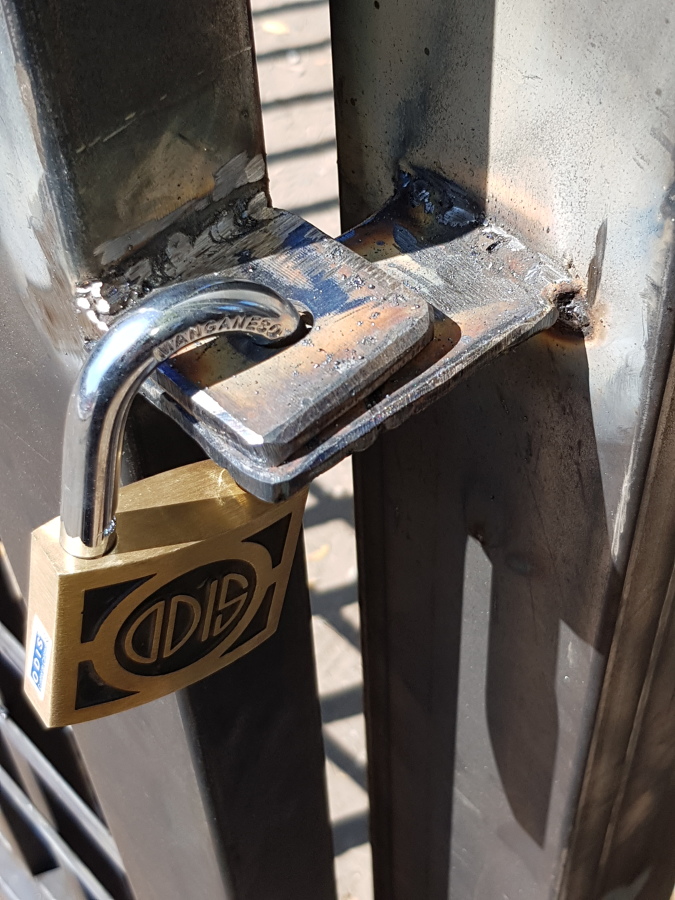 Trabajando en la obra