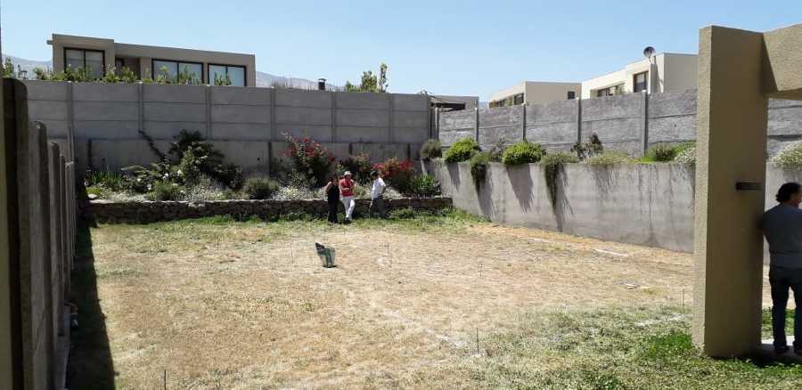 Trazado del terreno antes de iniciar