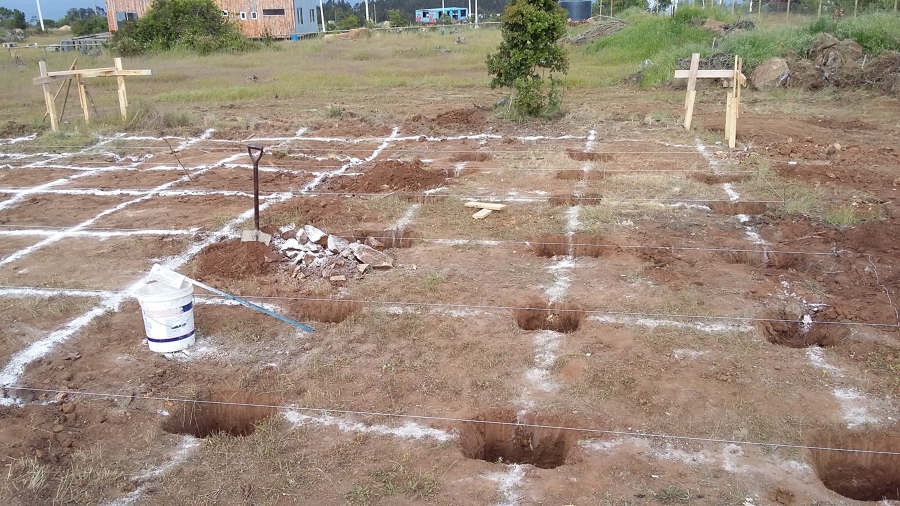 Trazado - Excavación