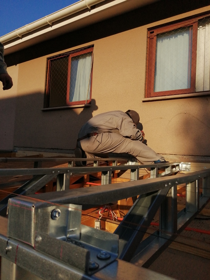 ventanas de los dormitorios existentes