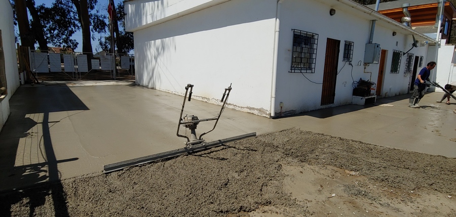Vibrado con cercha